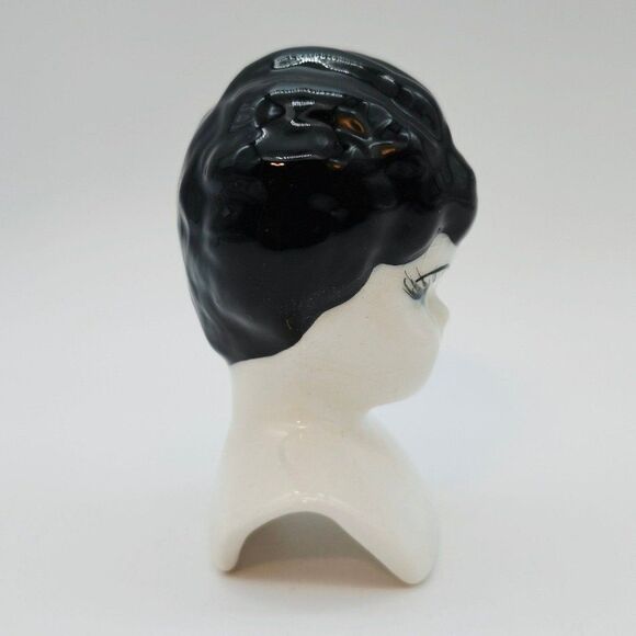 Small Antique China Doll Ceramic Head - Picture 5 of 10